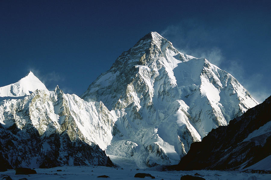 Mountain Photograph - K2 At Dawn  by Colin Monteath
