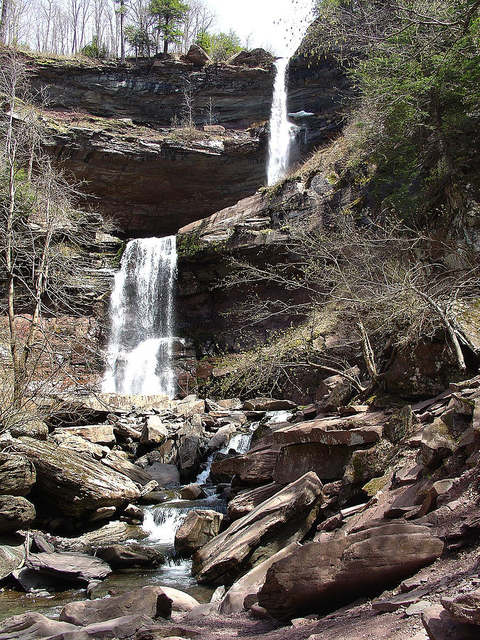 Kaaterskill Falls First Taste of April Photograph by Terrance DePietro