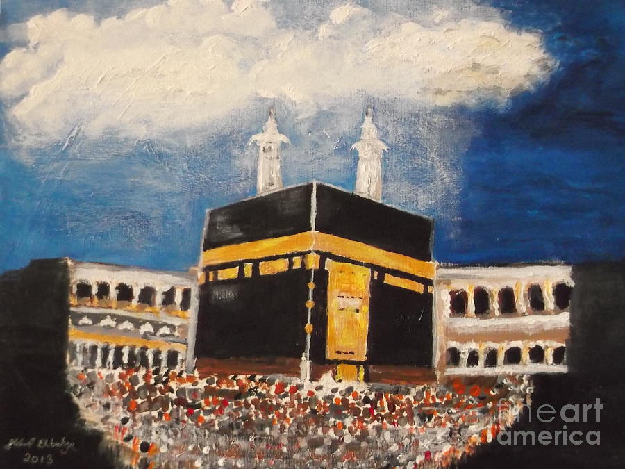 Ka'bah Mekka Painting by Harry Pity - Fine Art America