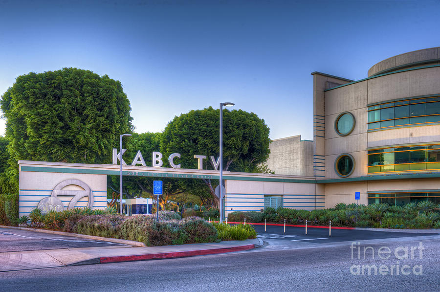 KABC 7 Studio Burbank Glendale CA Photograph by David Zanzinger