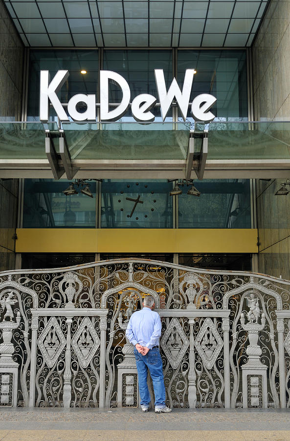 KaDeWe Entrance Berlin Germany Photograph by Matthias Hauser