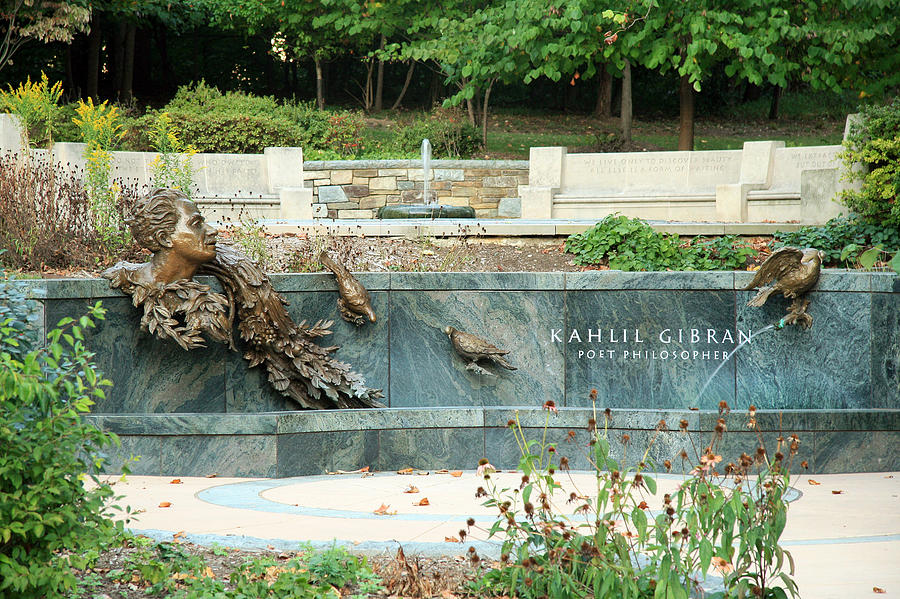 Kahlil Gibran Photograph - Kahlil Gibran Memorial Garden by Cora Wandel