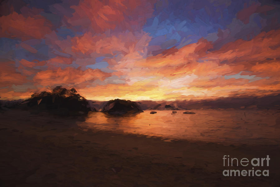 Kaiteriteri sunset Photograph by Sheila Smart Fine Art Photography