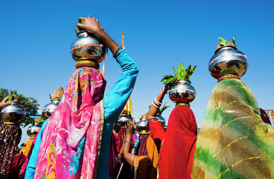 Kalash Yatra A Traditional Procession Photograph by Exotica.im