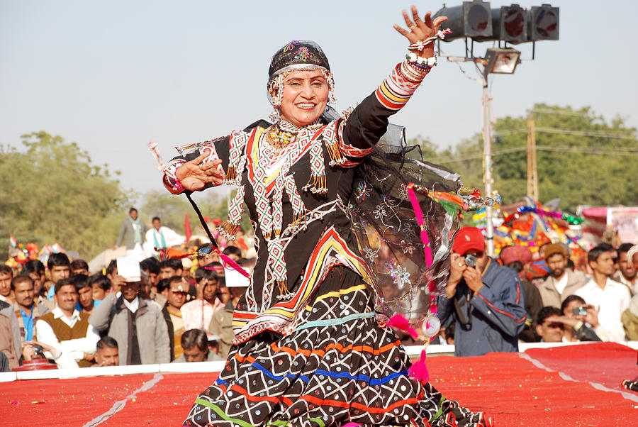 Kalbelia dance Photograph by Rakesh Sharma