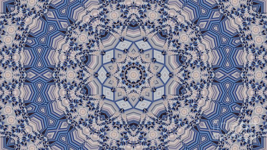 Abstract Digital Art - Kaleidoscope 16 by Ron Bissett
