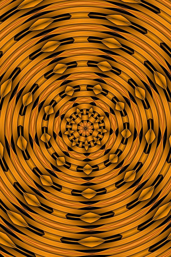 Kaleidoscope Digital Art - Kaleidoscope 4 by Ronald Bissett