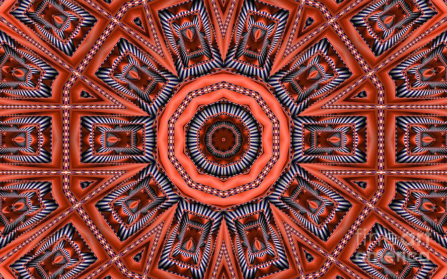Kaleidoscope 40 Digital Art by Ronald Bissett