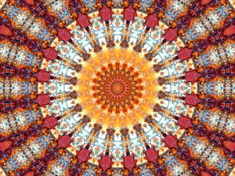 Abstract Photograph - Kaleidoscope 5 by Tom Druin