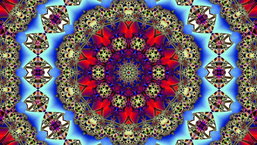 Kaleidoscope 51 Digital Art by Ron Bissett