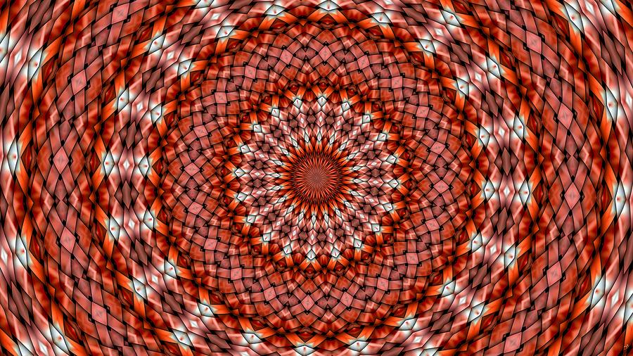 Kaleidoscope Digital Art - Kaleidoscope 8 by Ron Bissett