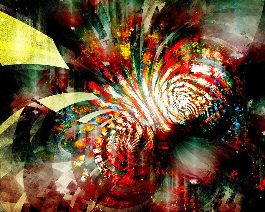 Kaleidoscope Digital Art by Anastasiya Malakhova