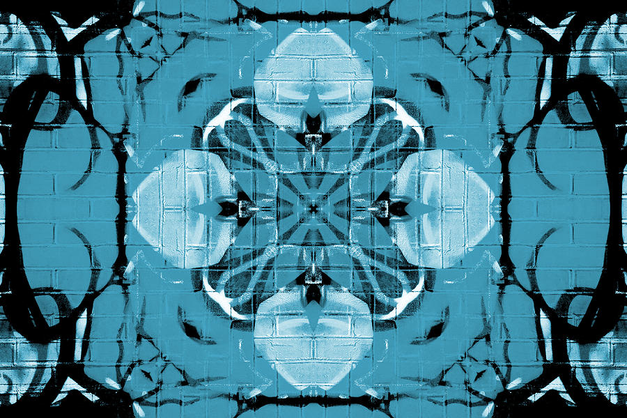 Kaleidoscope Flower 1 Digital Art by Steve Ball