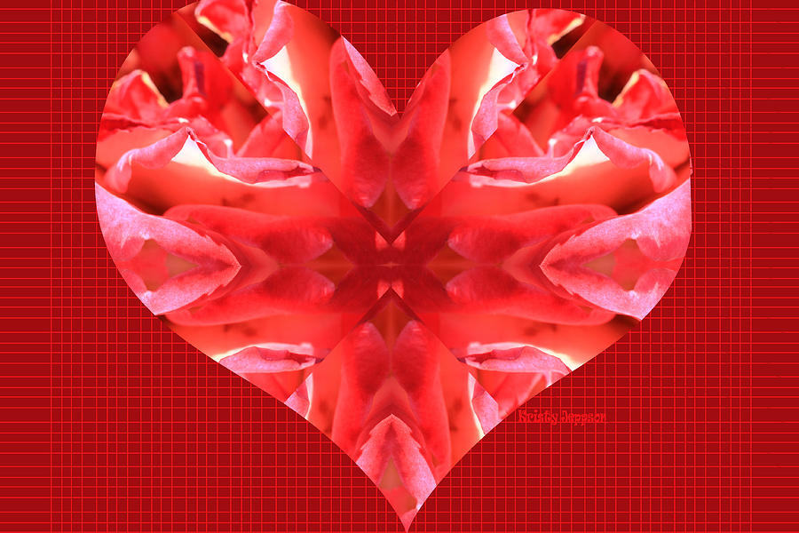 Kaleidoscope Heart Photograph by Kristy Jeppson