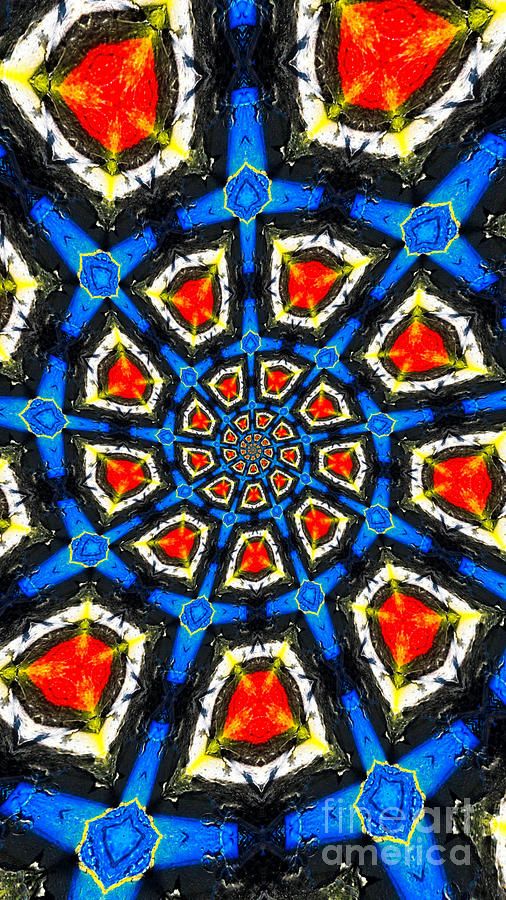 Primary Colors Photograph - Kaleidoscope of Primary Colors by Amy Cicconi