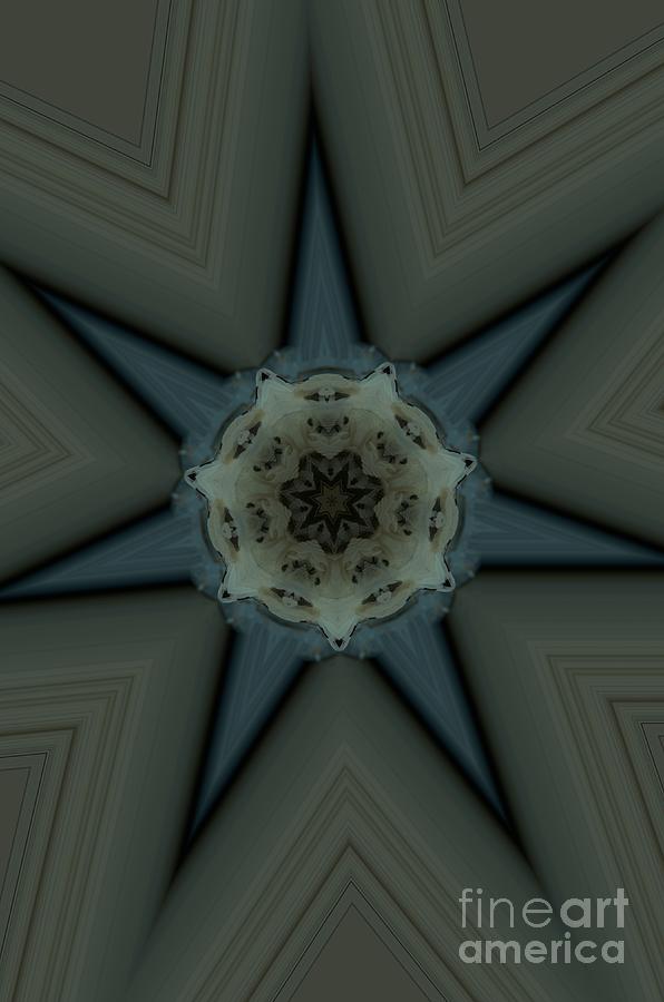 Kaleidoscope Star Photograph by Donna Brown