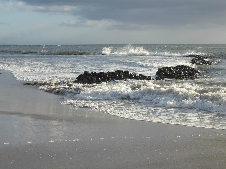 Kalepolepo Beach Waves Photograph by Marilyn Wilson