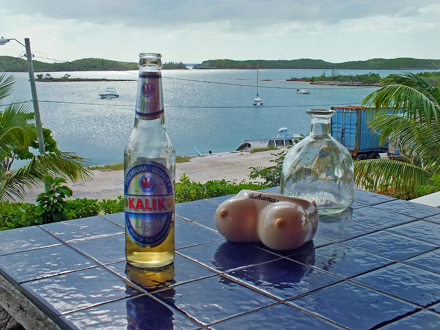 Kalik Beer Bottle at the Front Porch Photograph by Duane McCullough