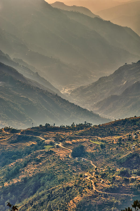 Kalinchok Kathmandu Valley Nepal Photograph by U Schade