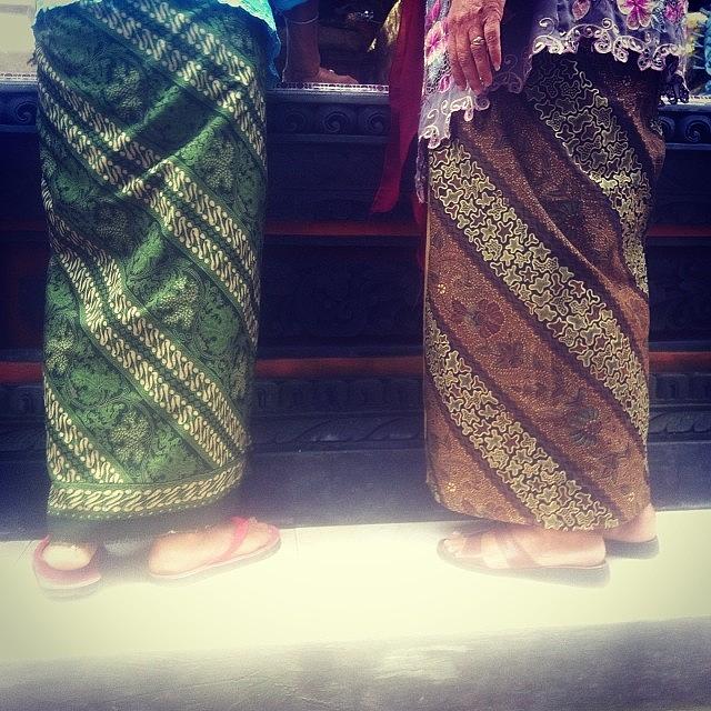 Bali Photograph - Kamen #sarong #kembem #kamen #cloth by Dwi Kresnantaka