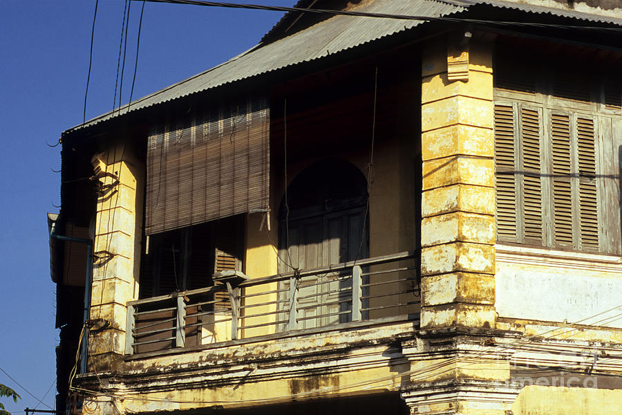 Kampot Old Colonial 02 Photograph by Rick Piper Photography