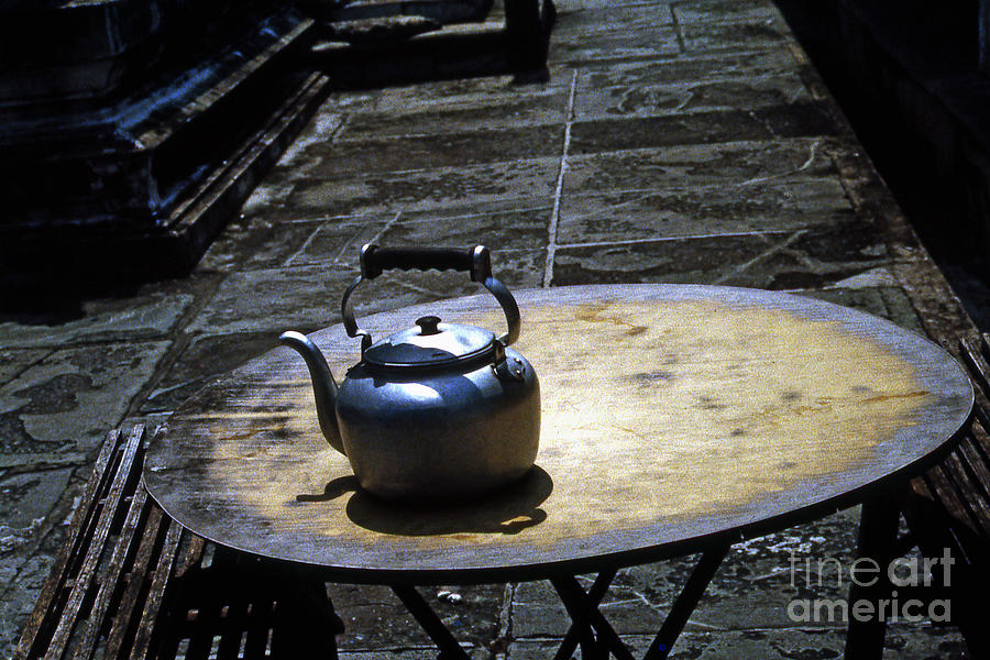 Kampuchea Photograph - Kampuchea Tea Pot by Scott Shaw