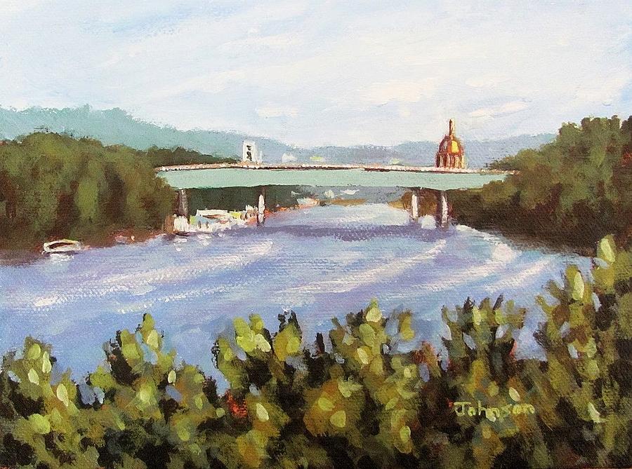 Kanawha River Painting by Keith Johnson - Fine Art America