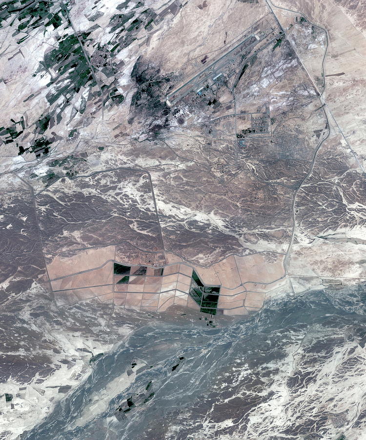 Kandahar Airport Photograph by Geoeye/science Photo Library
