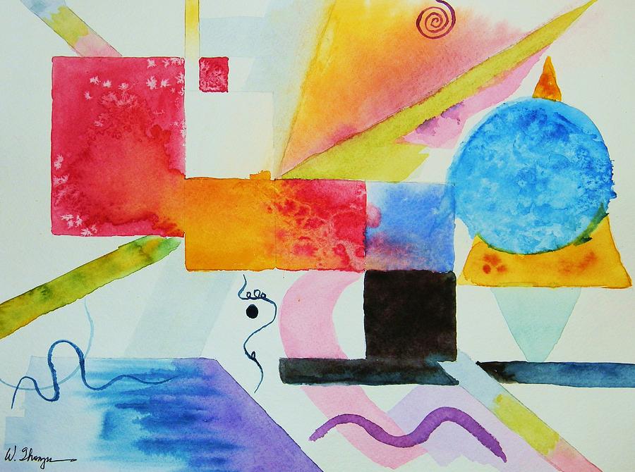 Kandinsky Dreaming Painting by Warren Thompson