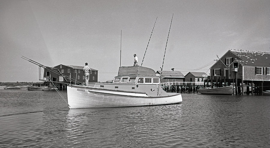 Kandy of Barnstable Harbor 1950s Photograph by Charles Harden