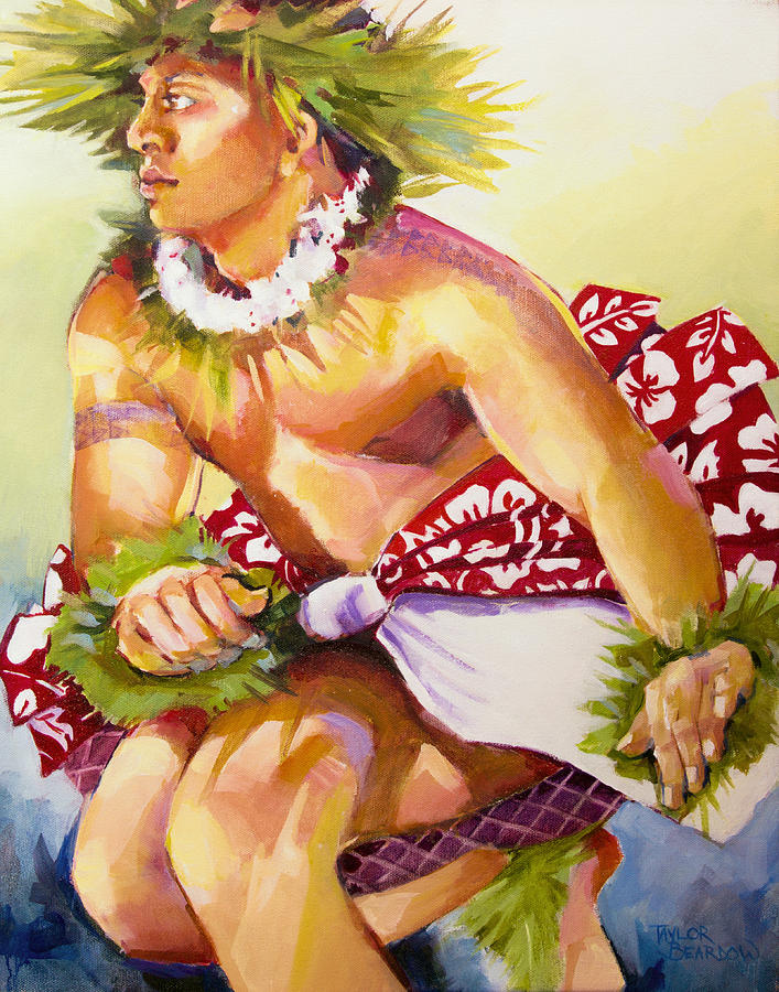 Kane Kahiko Painting by Penny Taylor-Beardow
