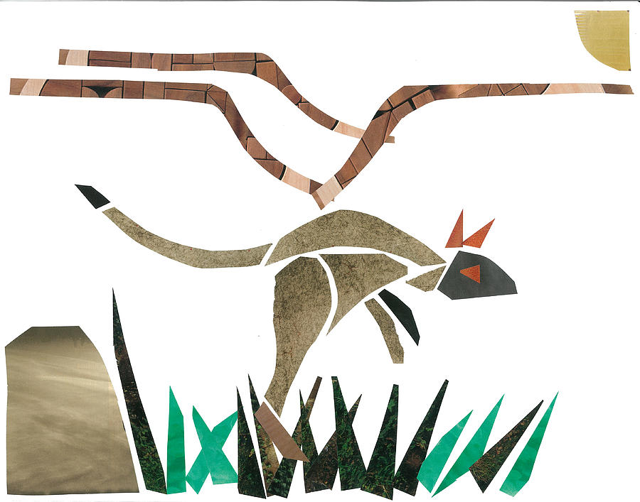 Wildlife Mixed Media - Kangaroo by Earl ContehMorgan