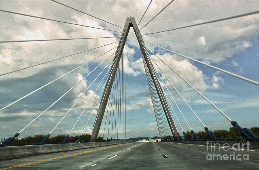 Kansas City Painting - Kansas City Bridge - 01 by Gregory Dyer