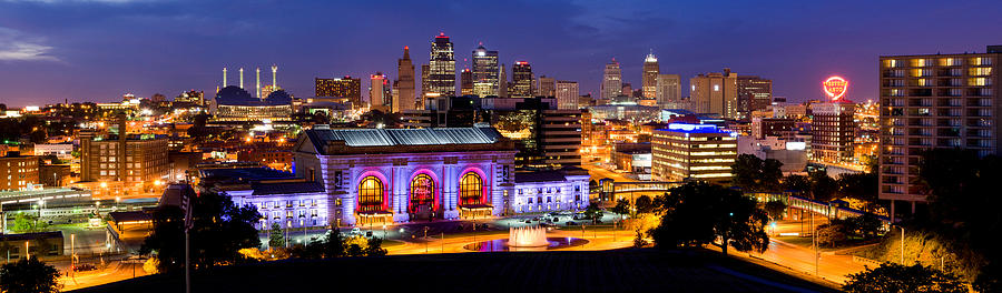 Kansas City Panoramic Photograph by Micki Cross - Fine Art America