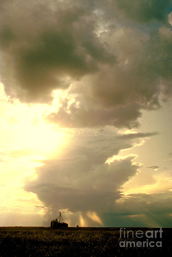 Kansas Clouds Photograph by Garry McMichael
