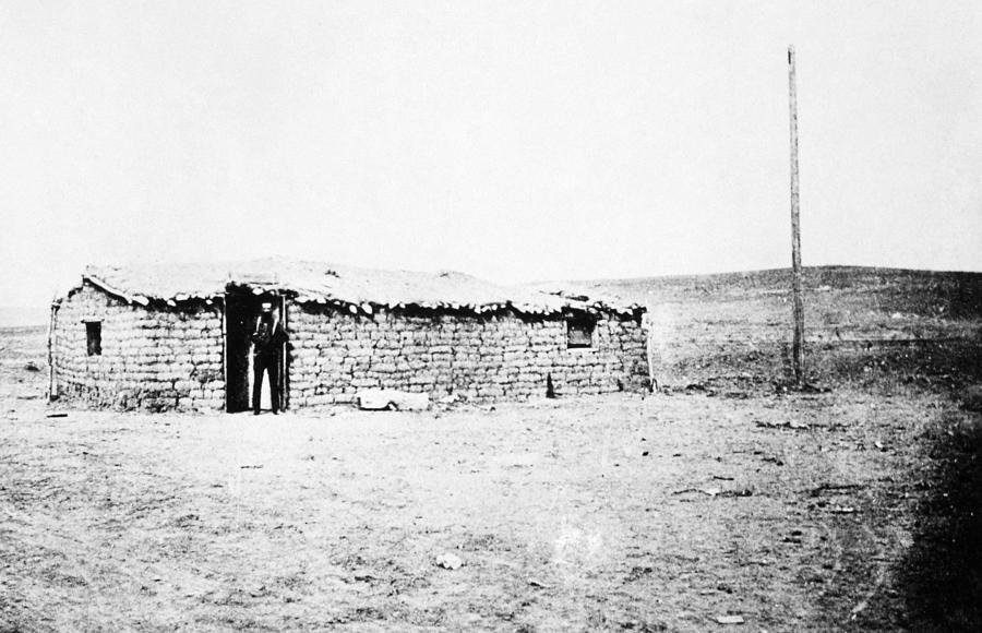 Kansas Sod House Photograph by Granger - Fine Art America