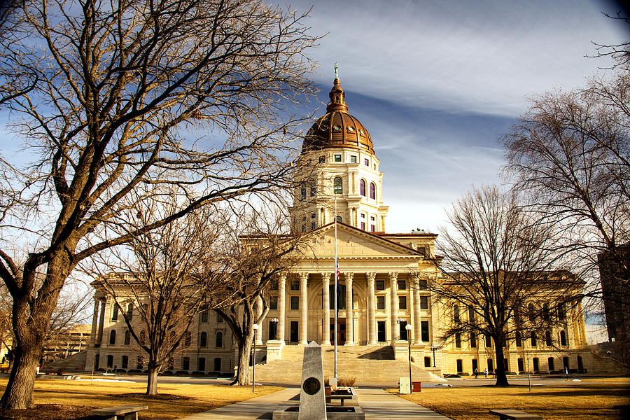 Kansas State Capitol Photograph by Jean Hutchison