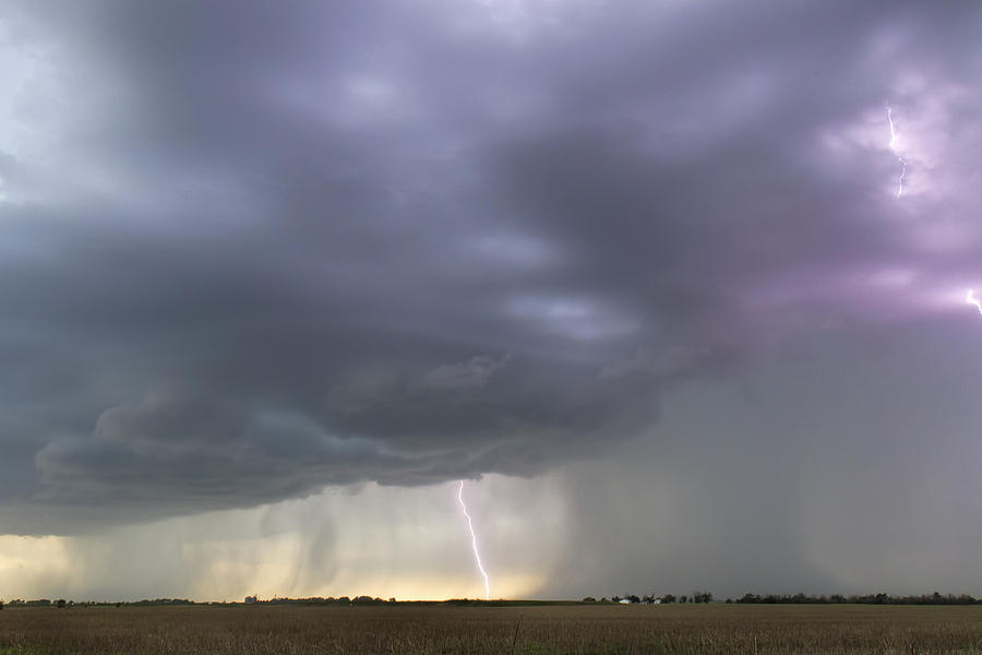 Kansas Thunderstorm Photograph by Rob Graham