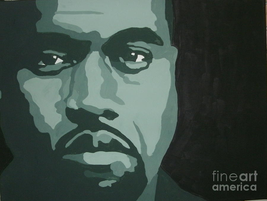 Kanye Green Painting by JJ Burner - Fine Art America