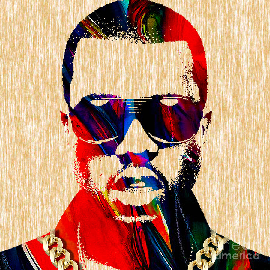 Cool Mixed Media - Kanye West Collection by Marvin Blaine