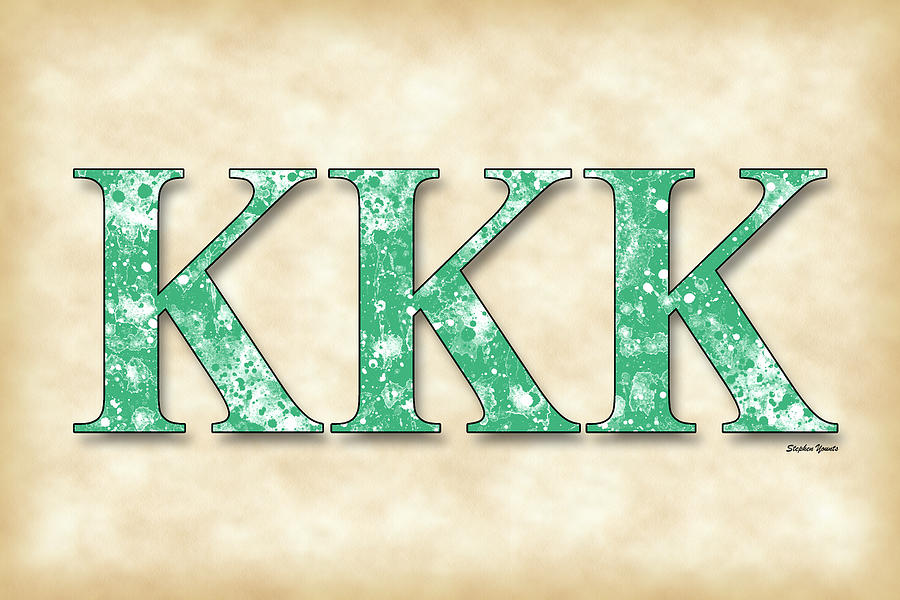 Kappa Kappa Kappa - Parchment Digital Art by Stephen Younts