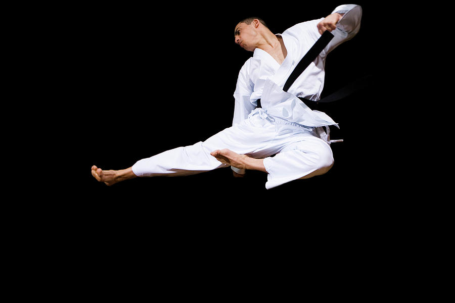 Karate Kick Photograph By Gustoimagesscience Photo Library Fine Art