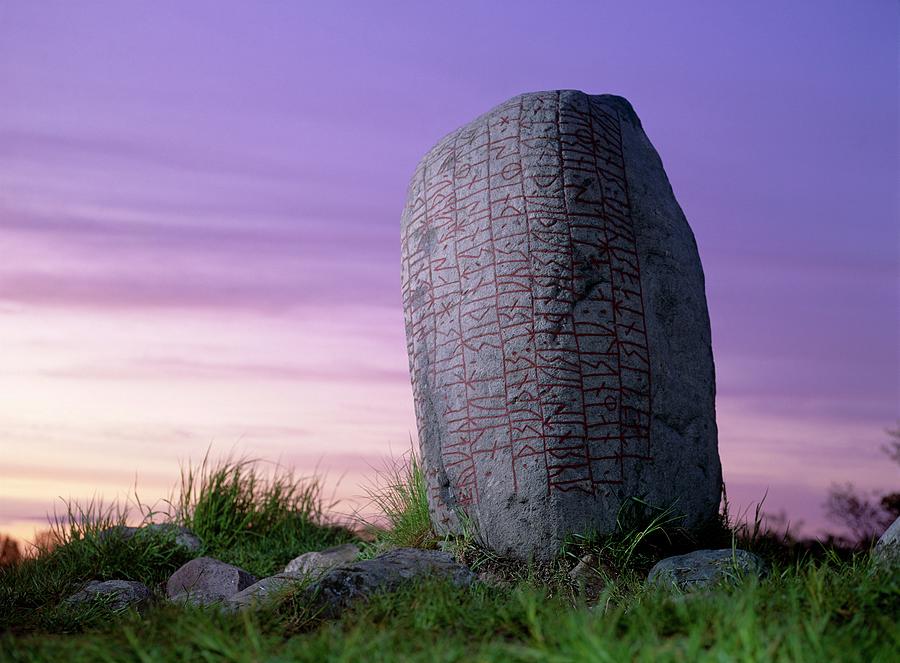 Karlevi Runestone Photograph by Bjorn Svensson/science Photo Library ...