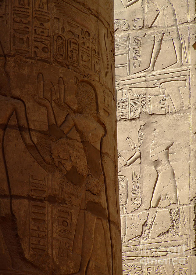 Karnak Temple 09 Photograph by Antony McAulay