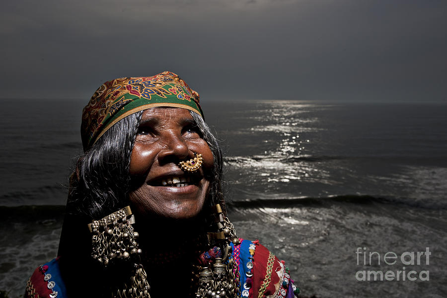 Karnataka Tribal Woman Photograph by Sonny Marcyan