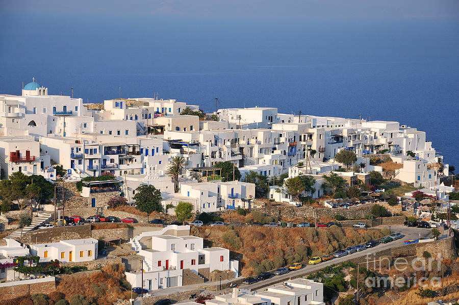 Kastro village in Sifnos island Photograph by George Atsametakis