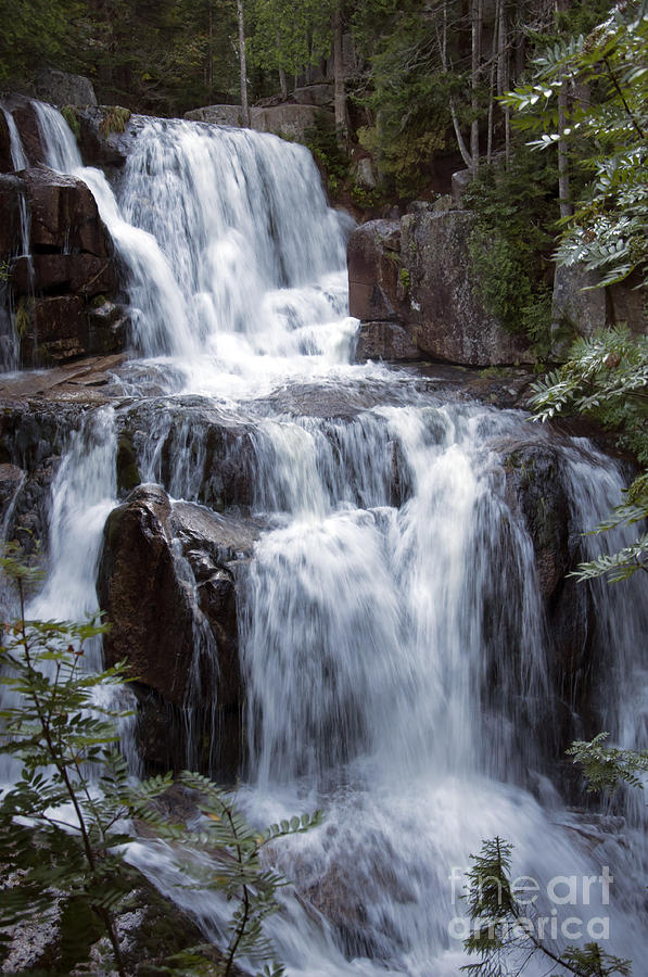 Katahdin Stream Falls Baxter State Park Maine Photograph by Glenn Gordon