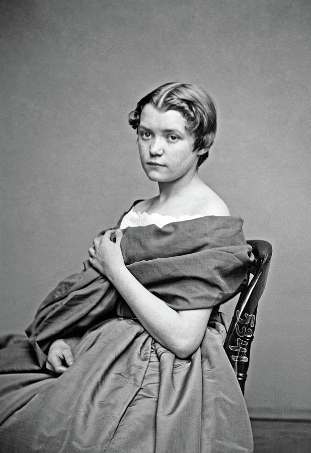 Kate Chase (1840-1899) Photograph by Granger