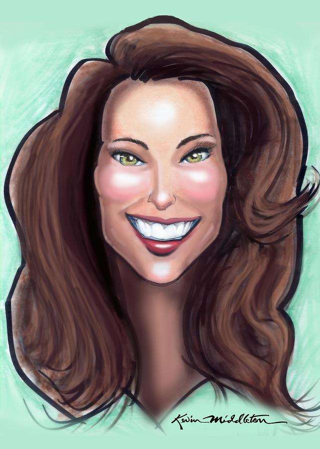 Kate Middleton Painting by Kevin Middleton