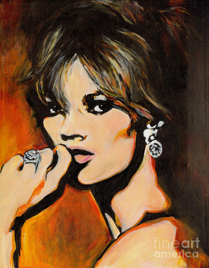 Kate - Rockin Style Icon Painting by Tanya Filichkin